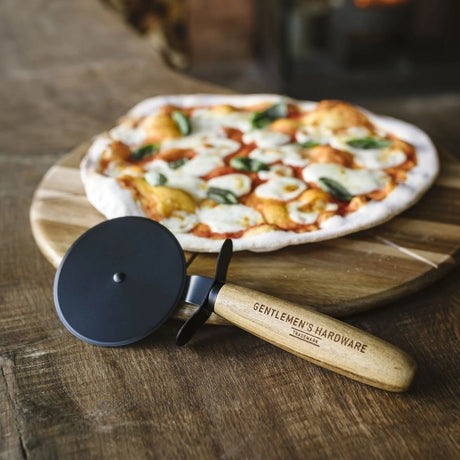 Gentlemen's Hardware - Pizza Cutter and Serving Board - Funky Gifts NZ