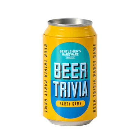 Gentlemen's Hardware - Beer Trivia in a Can - Funky Gifts NZ