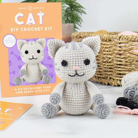 DIY Crochet Cat - Funky Gifts NZ