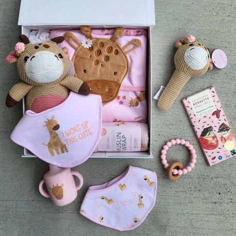 Gigi The Giraffe Baby Gift Box - Funky Gifts NZ