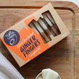 Gingerbread White Choc Dipped Ginger Fingers Box - Funky Gifts NZ