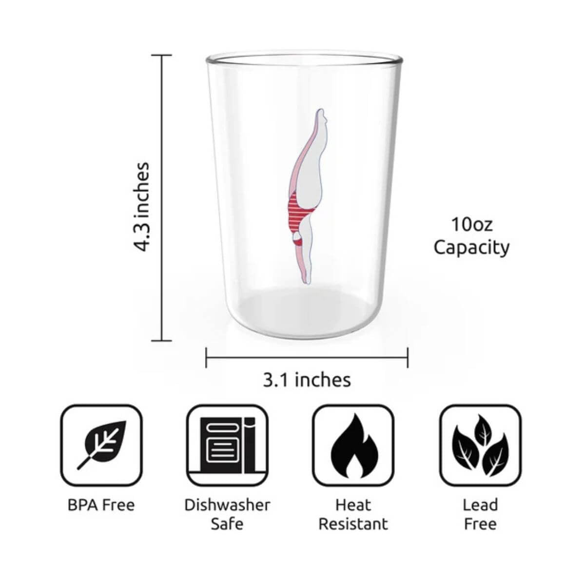 Deep Dive Set of 3 Glasses - Funky Gifts NZ