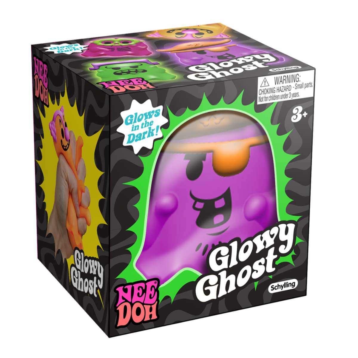 NeeDoh - Glowy Ghost *PRE ORDER - Funky Gifts NZ