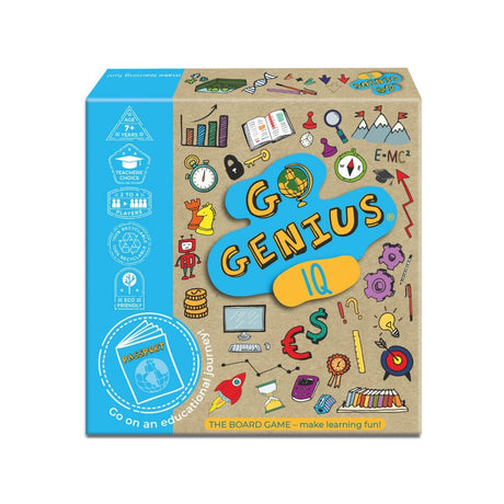 Go Genius Board Game - IQ - Funky Gifts NZ