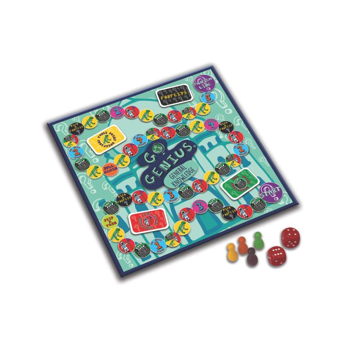 Go Genius Board Game - General Knowledge - Funky Gifts NZ