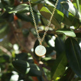 Little Taonga Round Fantail Necklace - Funky Gifts NZ