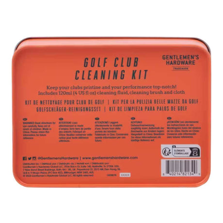 Gentlemen's Hardware Golf Club Cleaning Kit - Funky Gifts NZ