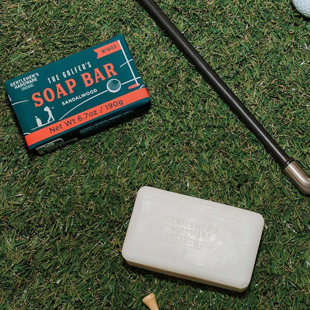 Gentlemen's Hardware Golfer's Soap Bar - Funky Gifts NZ