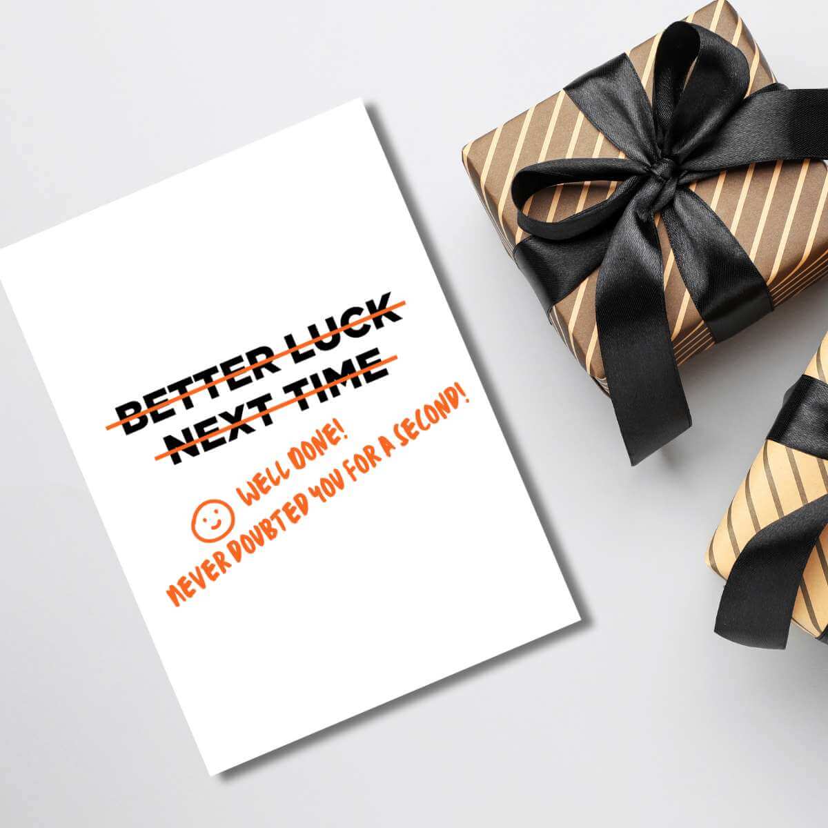 Greeting Card - Never Doubted You - Funky Gifts NZ