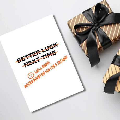 Greeting Card - Never Doubted You - Funky Gifts NZ