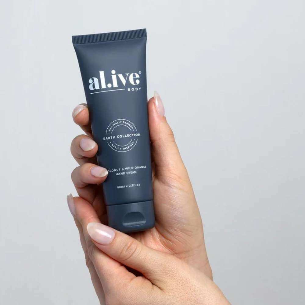 Al.ive Hand Cream - Coconut & Wild Orange - Funky Gifts NZ