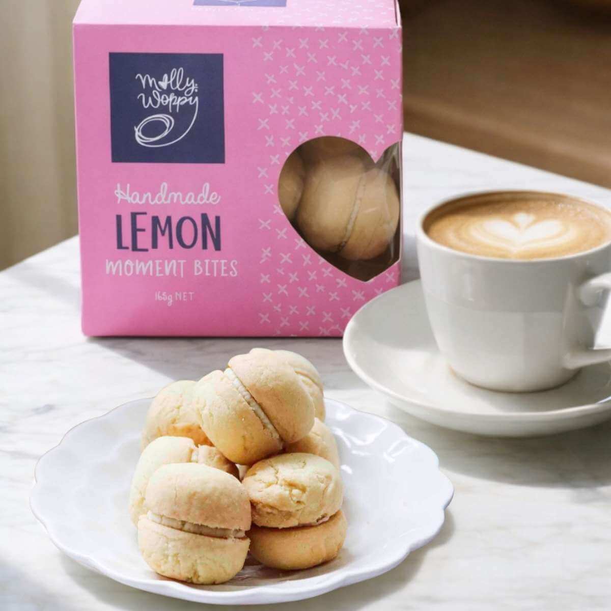 Molly Woppy Lemon Moments Cookie Bites - Funky Gifts NZ