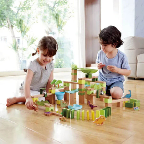 Hape Dino Adventure Marble Run - Funky Gifts NZ