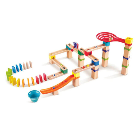 Hape Marble Rally Block Set - Funky Gifts NZ
