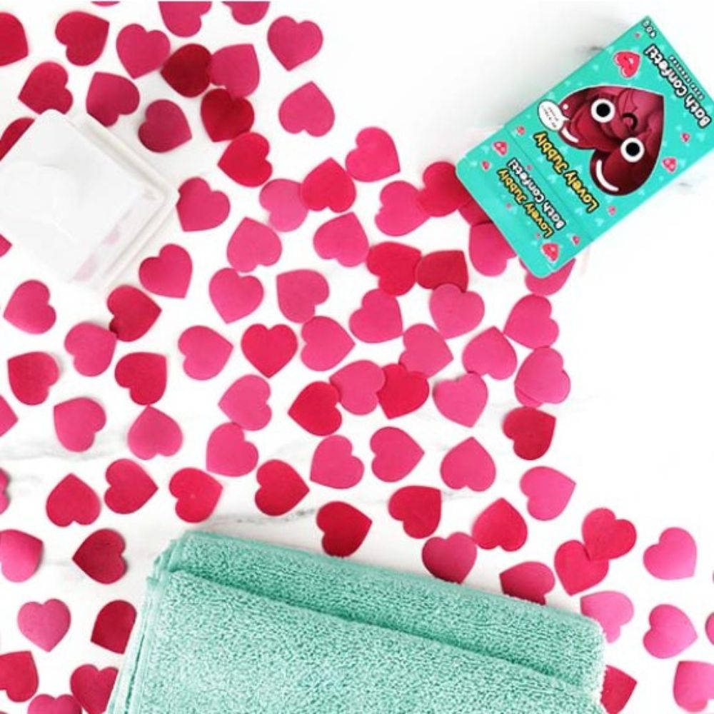 Heart Bath Confetti - Funky Gifts NZ