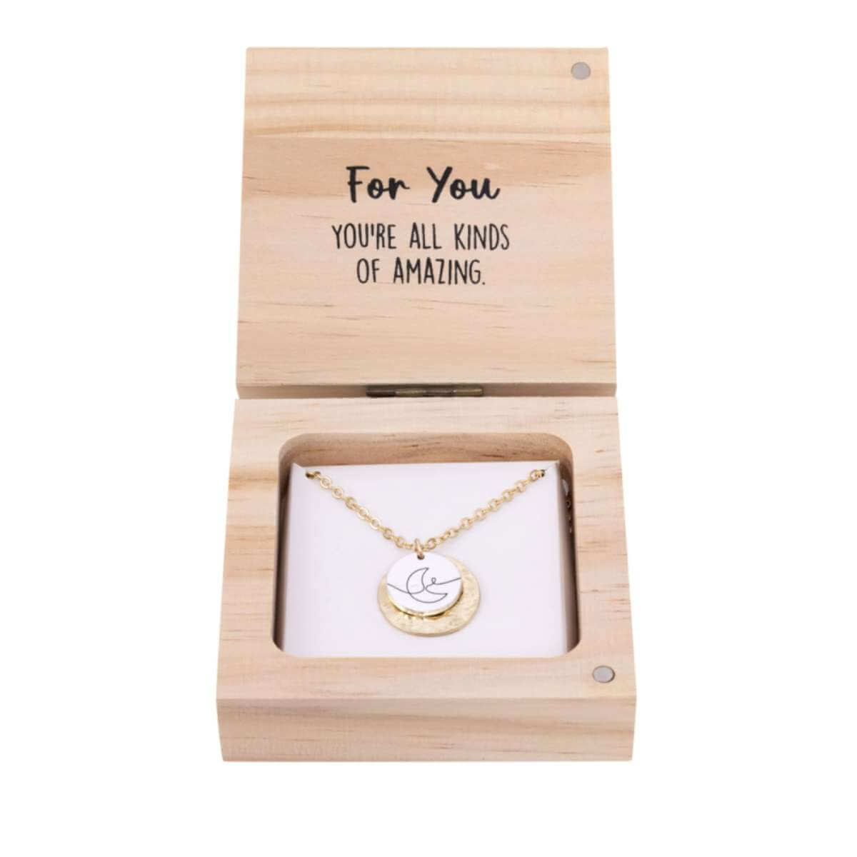 Heart & Soul Necklace - For You - Funky Gifts NZ