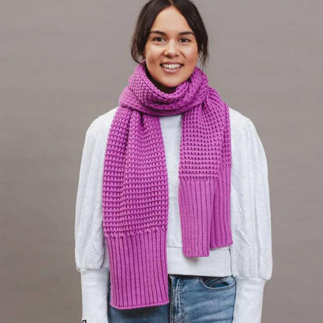 Hello Friday - Pippa Scarf Violet - Funky Gifts NZ