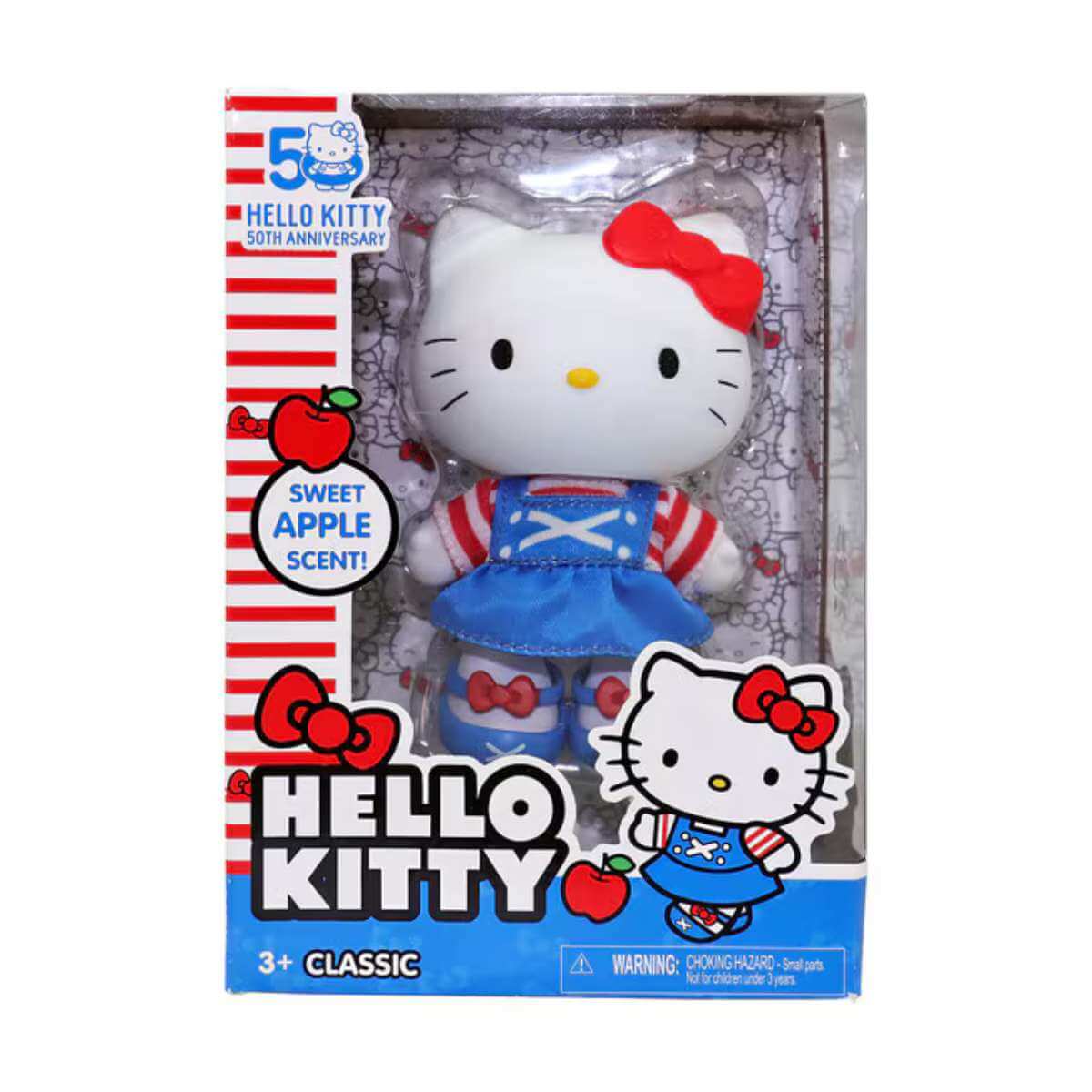 Hello Kitty 50th Anniversary Doll 10cm - Funky Gifts NZ