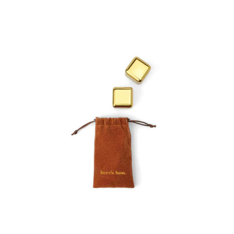 The Jupiter Large Cocktail Chillers Gold - Funky Gifts NZ