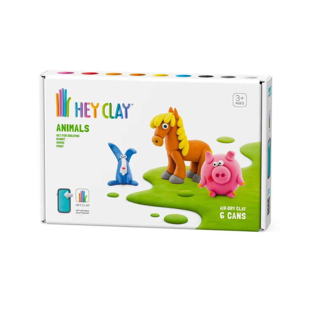 Hey Clay - Animals-- Mini Pack - Funky Gifts NZ