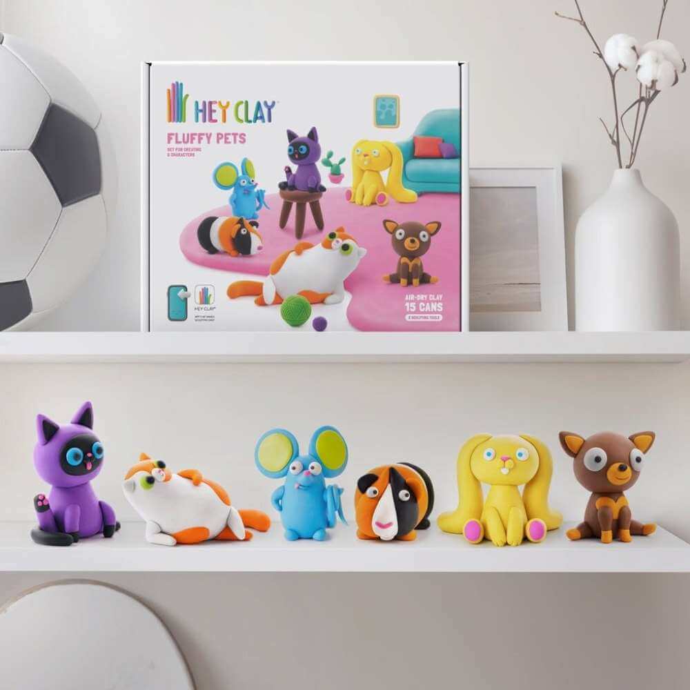 Hey Clay - Fluffy Pets - Funky Gifts NZ