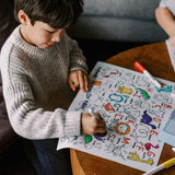 Hey Doodle - Into The Wild Large Playmat - Funky Gifts NZ