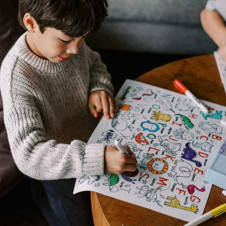 Hey Doodle - Into The Wild Large Playmat - Funky Gifts NZ