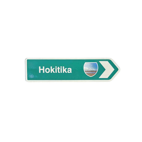 NZ Road Sign Magnet - Hokitika - Funky Gifts NZ