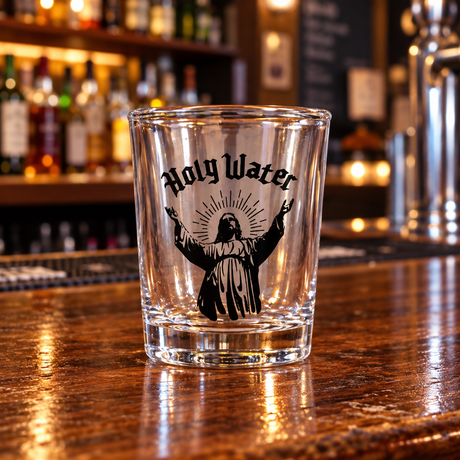 Holy Water Shot Glass - Funky Gifts NZ