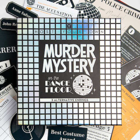 Host Your Murder Mystery On The Dance Floor - Funky Gifts NZ