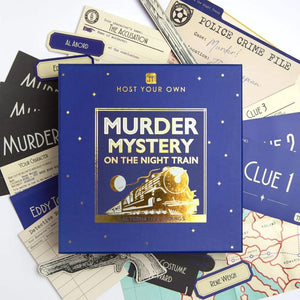 Host Your Murder Mystery on the Train - Funky Gifts NZ