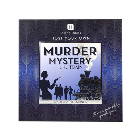 Host Your Murder Mystery on the Train - Funky Gifts NZ