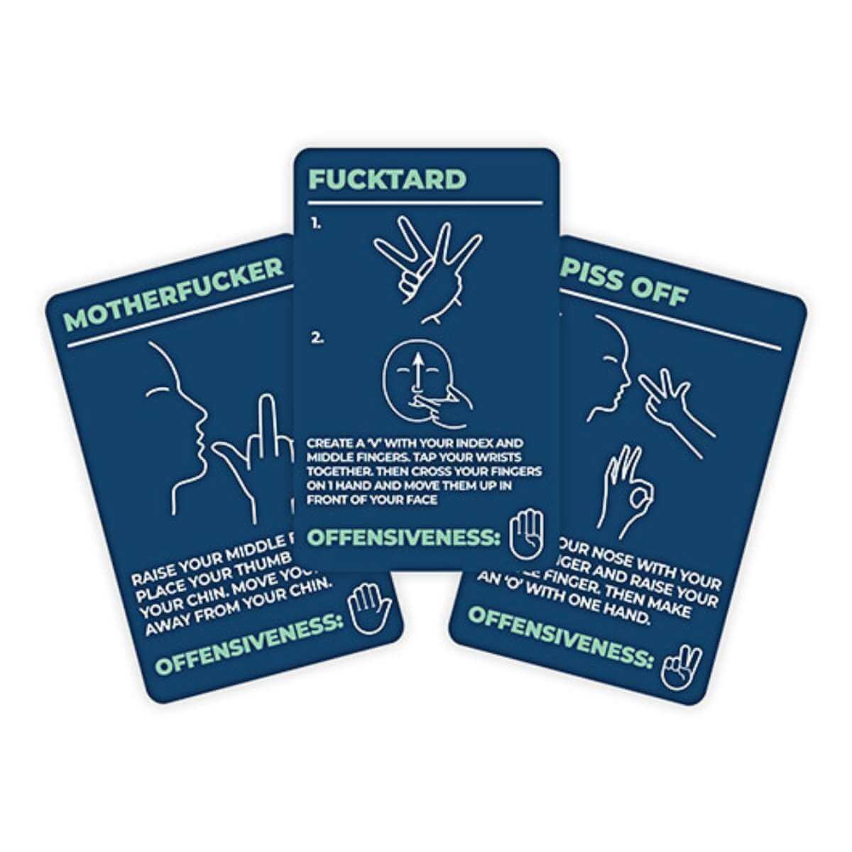 How To Swear In Sign Language - Funky Gifts NZ