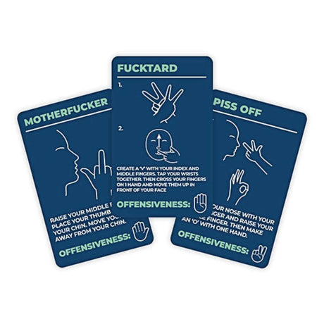 How To Swear In Sign Language - Funky Gifts NZ