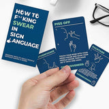 How To Swear In Sign Language - Funky Gifts NZ