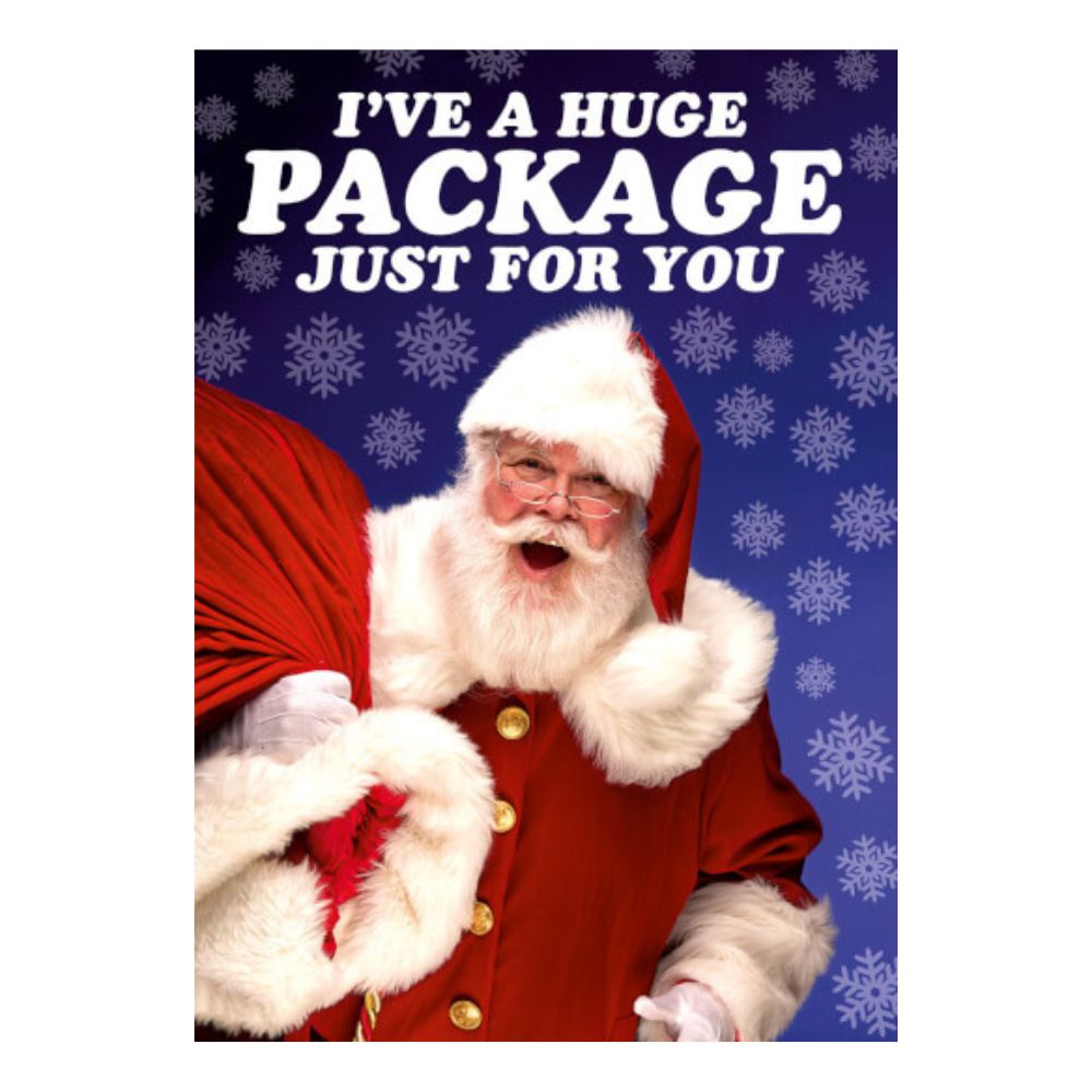 Christmas Greeting Card - Huge Package - Funky Gifts NZ