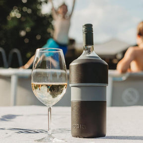 Huski Wine Cooler - Black - Funky Gifts NZ