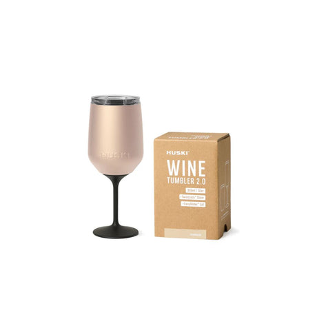 Huski Wine Tumbler 2.0 - Champagne - Funky Gifts NZ