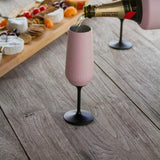 Huski Champagne Flute - Powder Pink - Funky Gifts NZ