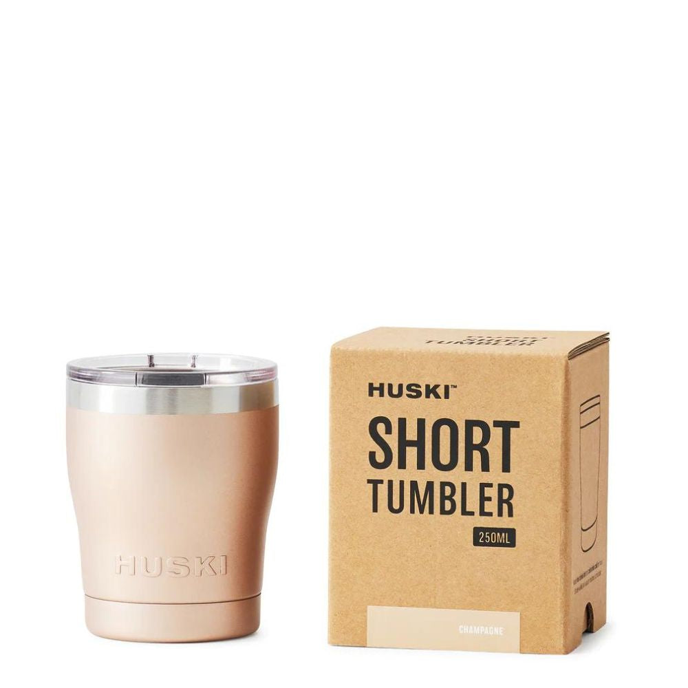 Huski Short Tumbler 2.0 --Champagne - Funky Gifts NZ