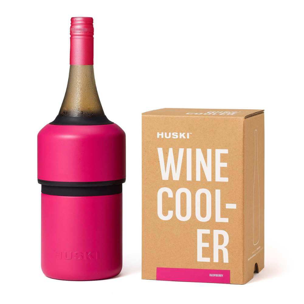 Huski Wine Cooler - Sorbet Raspberry - Funky Gifts NZ