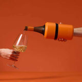 Huski Wine Cooler - Orange - Funky Gifts NZ