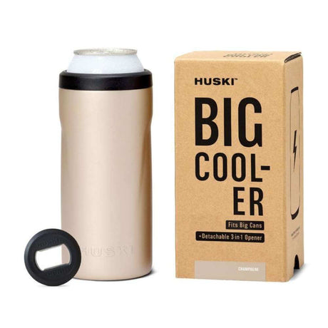 Huski Big Can Cooler - Champagne - Funky Gifts NZ