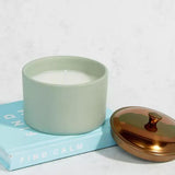 Hygge Ceramic Soy Candle - Wild Fig & Cedar - Funky Gifts NZ