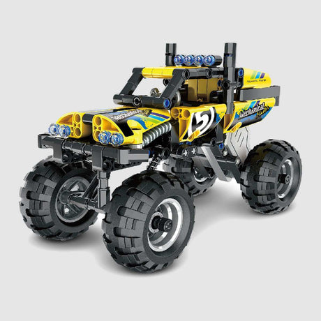 iM Master Pull Back Off-Road Vehicle Yellow - Funky Gifts NZ