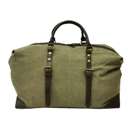 Tekapo Overnighter Bag - Olive - Funky Gifts NZ