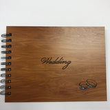 Wooden Album - Wedding (No Photo) - Funky Gifts NZ