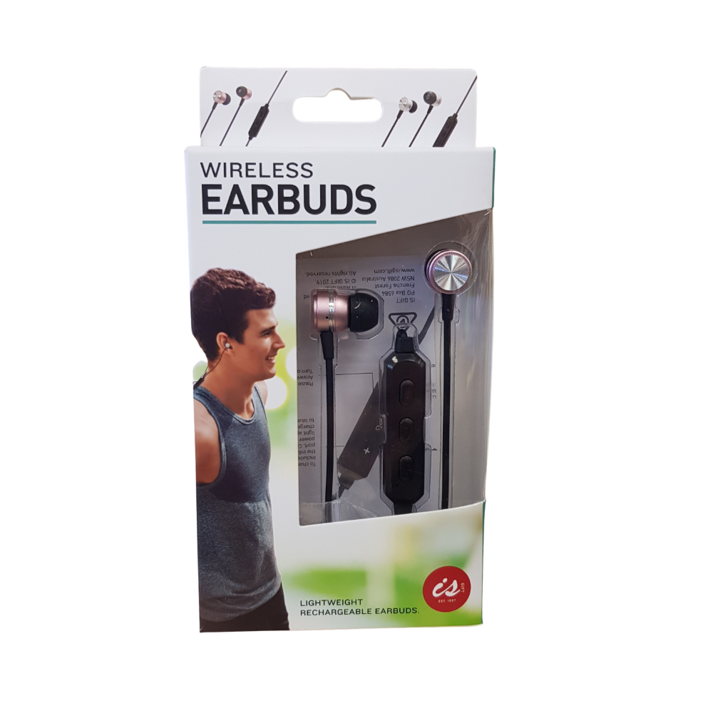 Wireless Ear Buds - Rose Gold - Funky Gifts NZ