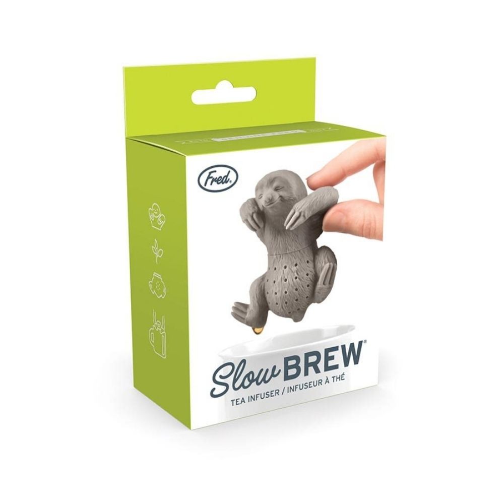 Fred Tea Infuser - Slow Brew Sloth - Funky Gifts NZ