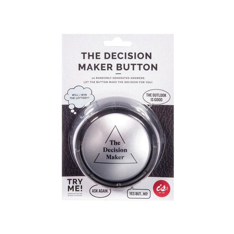 The Decision Maker Button - Funky Gifts NZ